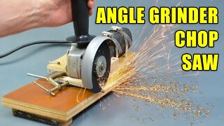 Angle Grinder Chop Saw Jig / Angle Grinder Stand