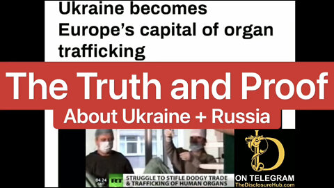 Proof of the Labs and Organ harvesting in Ukraine