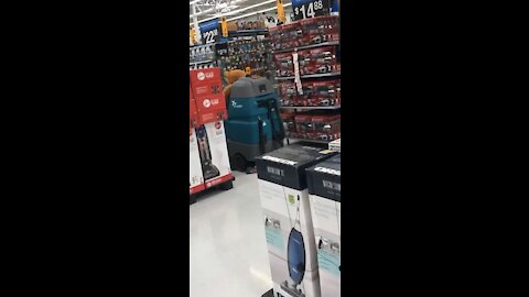 Hardest Walmart working employee