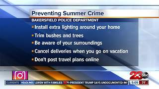BPD posts tips to prevent being a victim of summer crime