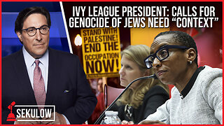 Ivy League President: Calls for Genocide of Jews Need “Context”