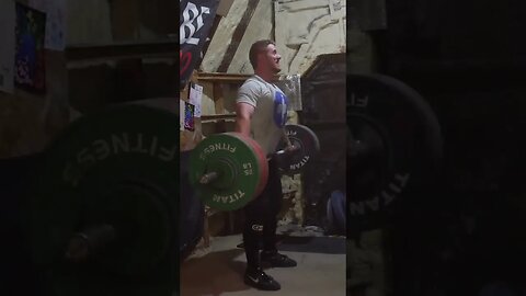 150 kg / 330 lb - Snatch Pull Double - Weightlifting Training