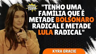 KYRA GRACIE ADMITE QUE HÁ BRIGAS NA FAMÍLIA POR CAUSA DE LULA E BOLSONARO