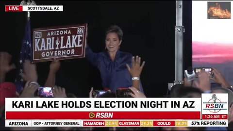 Kari Lake ALmost Victory Speech AZ Governor