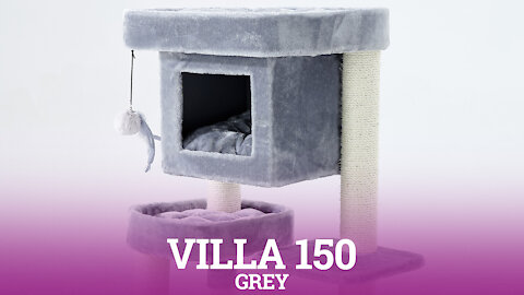 Petrebels cat trees - Villa 150 - Grey