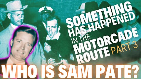 Something Has Happened In The Motorcade Route - Sam Pate KBOX Mobile News Unit #4 - Part 3