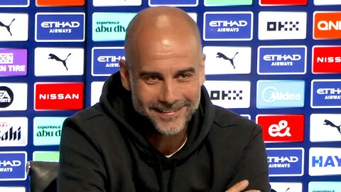 'THE CHAMPAGNE IS IN THE FRIDGE!' | Pep Guardiola Embargo | Man City v Liverpool