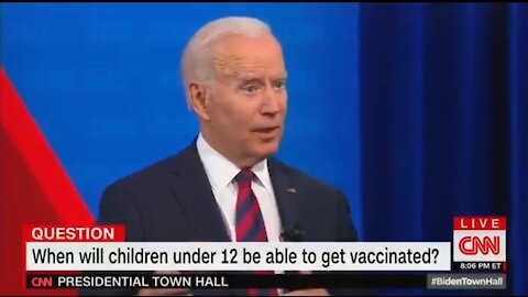 Biden Speaks Complete Gibberish About Vaccines