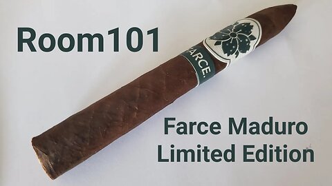 Room101 Farce Maduro Limited Edition cigar review