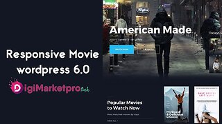 How to Create a responsive movie Website using WordPress in 2022