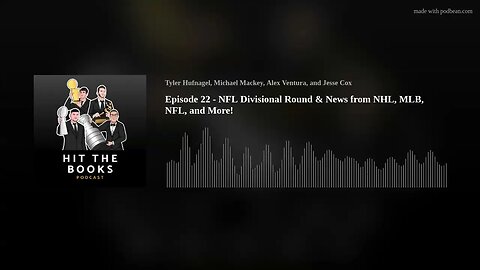 Episode 22 - NFL Divisional Round & News from NHL, MLB, NFL, and More!