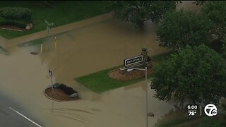 Flooding in pockets of Macomb County