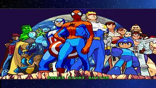 Marvel Vs Capcom PSX Game Opening