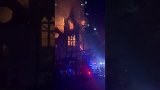 Portland: Firefighters are Batting a Large 3 alarm Church fireCurrently multiple Firefighters