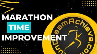 How Quickly Can You Improve Marathon Time | RunDreamAchieve #shorts