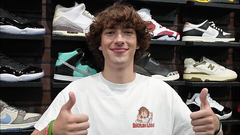 Baylen Levine Goes Shopping For Sneakers With CoolKicks