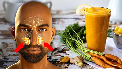 This Juice Will Relieve the Symptoms of Rhinitis and Sinusitis Quickly