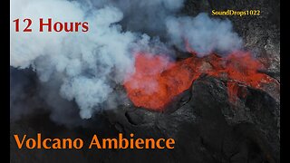 12-Hour Volcano Sleepscape: Drift Away with Nature’s Symphony