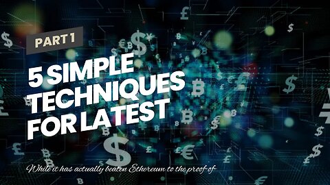 5 Simple Techniques For Latest News on Cryptocurrency - Bitcoin, Dogecoin, Ethereum