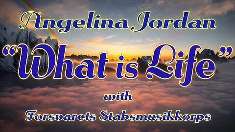 Angelina Jordan "What is Life" First Original song. (CC) Please Enjoy.