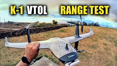 HEQ Swan K1 Pro VTOL Range Test - How Far Will it Go? All Stock
