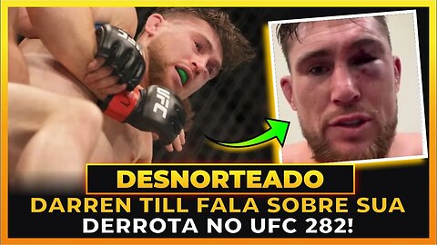 APÓS NOVA DERROTA, DARREN TILL ABRE O JOGO SOBRE APOSENTADORIA!