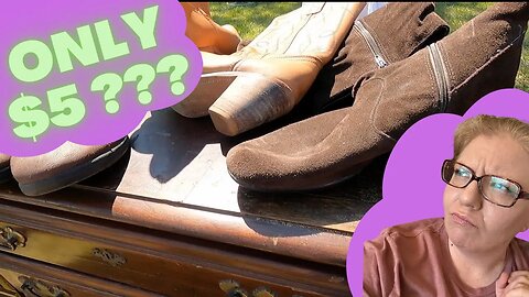 These were how much??? Last video of Peanut Pickin Yard Sales 2022 eBay Seller Reseller