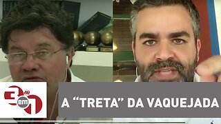 "País pegando fogo e o Brasil votando sobre vaquejada", critica Madureira