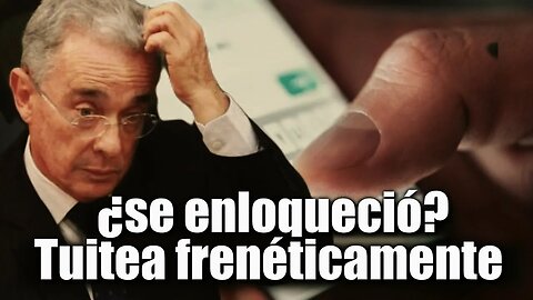 🛑🎥 Álvaro Uribe Vélez tuitea frenéticamente desde la aceptación de Mancuso por parte de la JEP.👇👇