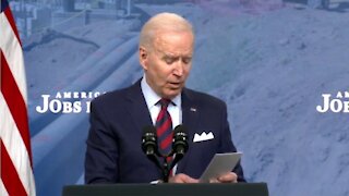 Joe Biden Can't Remember Simple Talking Points About Taxes, Reads from Notes During Speech