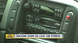 Pinellas deputies crack down on loud car stereos