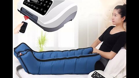 Air Compression Leg Foot Massager Vibration Infrared Therapy