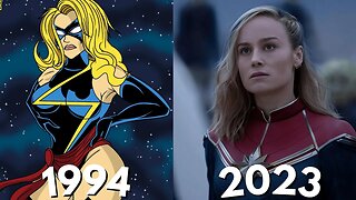 Evolution Of Captain Marvel In Movies & Tv [1994-2023]