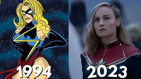 Evolution Of Captain Marvel In Movies & Tv [1994-2023]