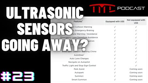 Tesla Vision Replacing Ultrasonic Sensors | Tesla Motors Club Podcast #23