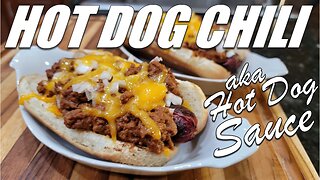 How to Make Amazing Hot Dog Chili, AKA Hot Dog Sauce