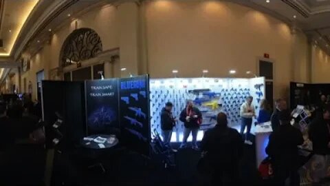 360 video of Shot Show 2023 day 1 First room