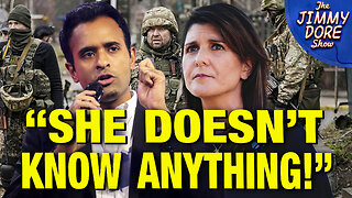 Vivek DESTROYS Nikki Haley Over Ukraine War Support!