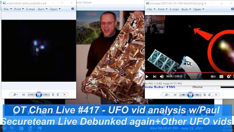 Relax with UAP Updates+Other UFO vids+SecureTeam Live Breakdown ] - OT Chan Live-417