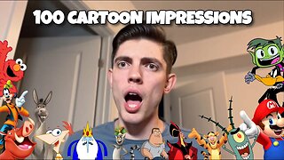 100 Cartoon Voices in Under 5 Minutes