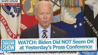 WATCH: Biden Did NOT Seem OK at Yesterday’s Press Conference