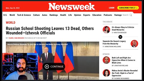 Russian School Shooting Leaves 13 Dead, And MANY QUESTIONS UNANSWERED!
