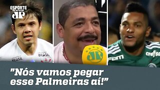 "Nós vamos pegar esse Palmeiras aí!", provoca VAMPETA