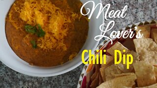 Chili Dip from Canned Meat Lover's Chili (Bonus Deluxe Honeycomb Wok review)