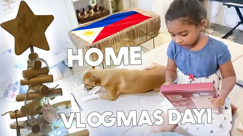 🎄 PHILIPPINES VLOGMAS Day 1 🇵🇭 We are back home