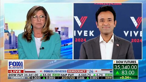 Vivek Ramaswamy appears on Fox Business' Mornings with Maria 9.15.23