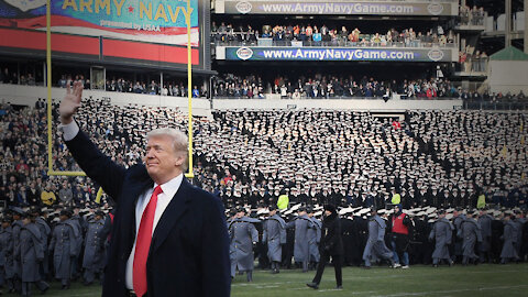 Trump Receives RAUCOUS Ovations At Army Navy Football Game