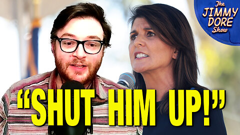 Nikki Haley LOVES Protesters Until Confronted By Due Dissidence's Keaton Weiss!