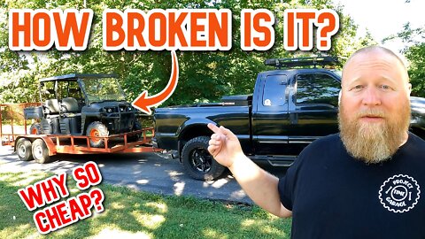Why was this Side by Side so cheap? | Bobcat 3400XL (Polaris Ranger 500) Bought cheap from auction
