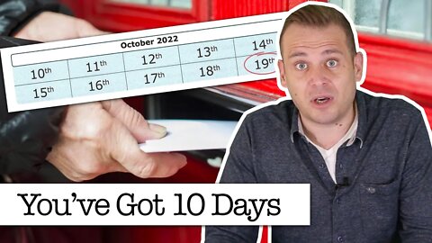 You’ve Got 10 Days! - TV Licence Letter